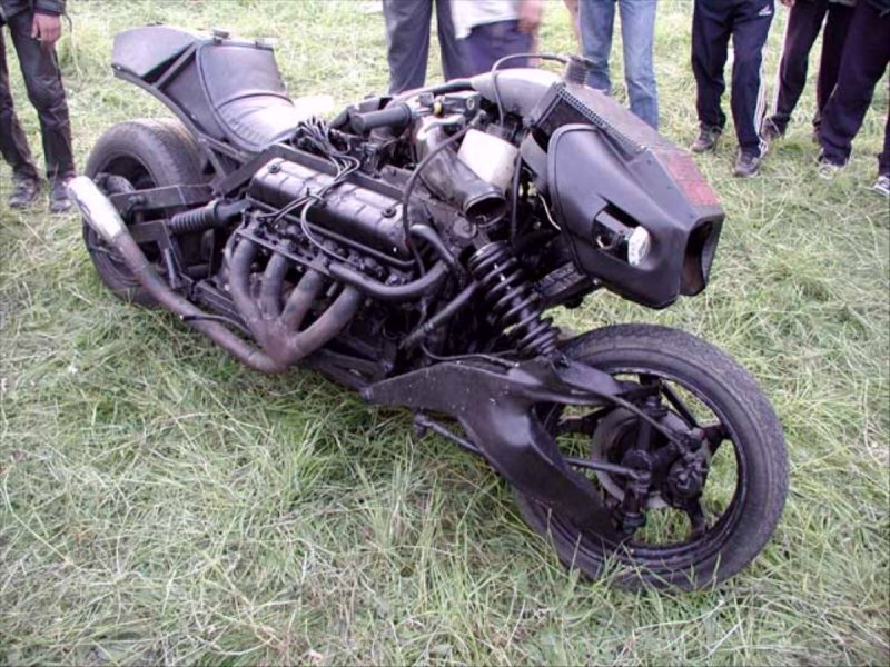 Мотоцикл с ДВС от ГАЗ 53