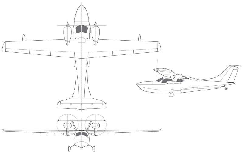 Гидросамолет ag600 чертёж