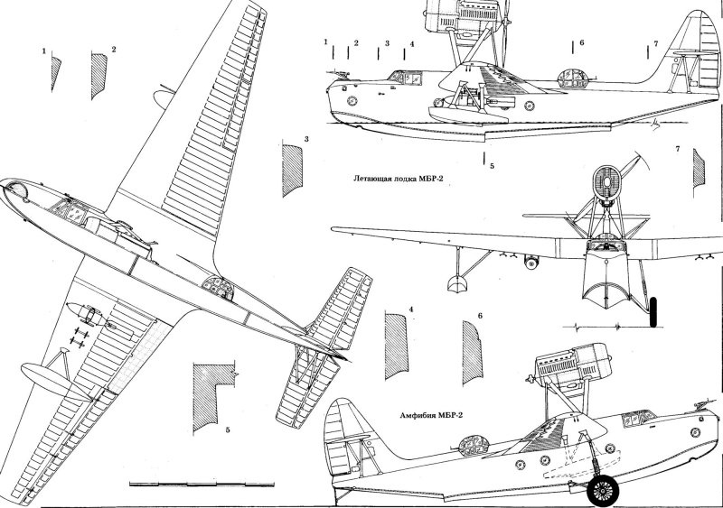 Boeing b-47 Stratojet чертеж