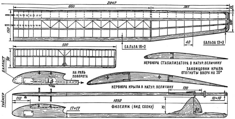 Кордовые пилотажные модели f2b чертежи