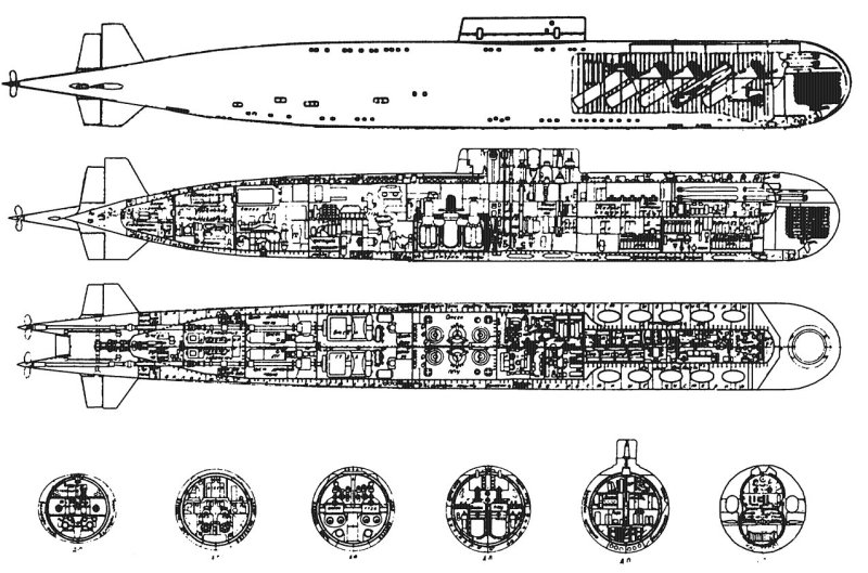 Чертёж самолёта Боинг 757
