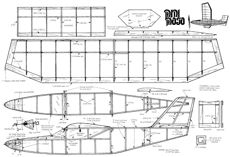 Sections Wing of Airplanes