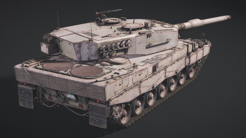Leopard 2a7 Blueprint