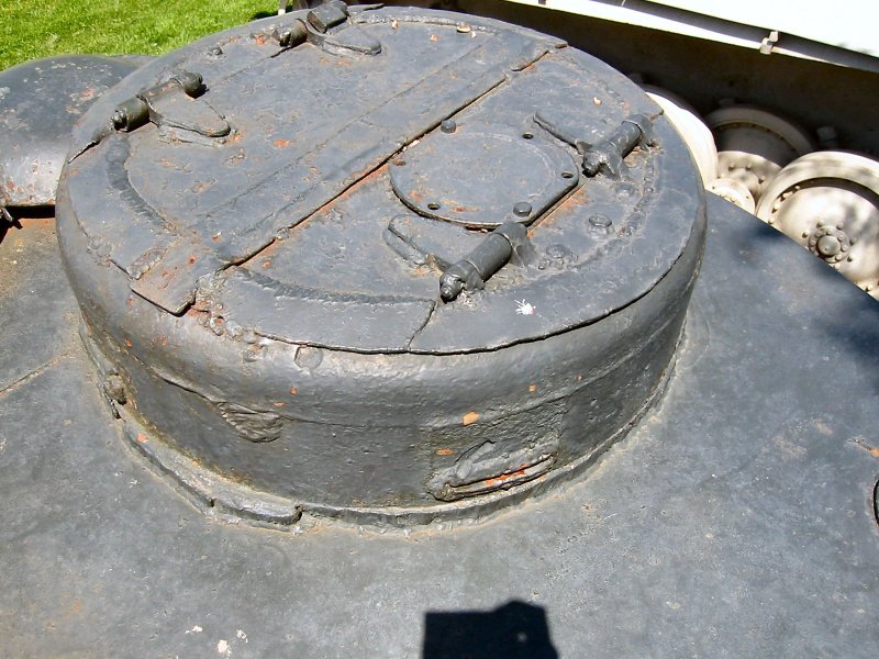 Башенный люк танка т-34