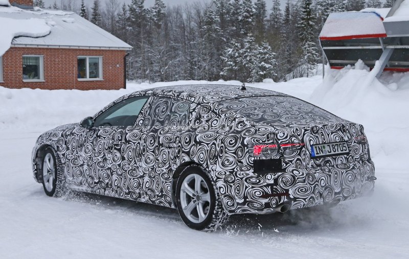 Audi a5 Sportback зима