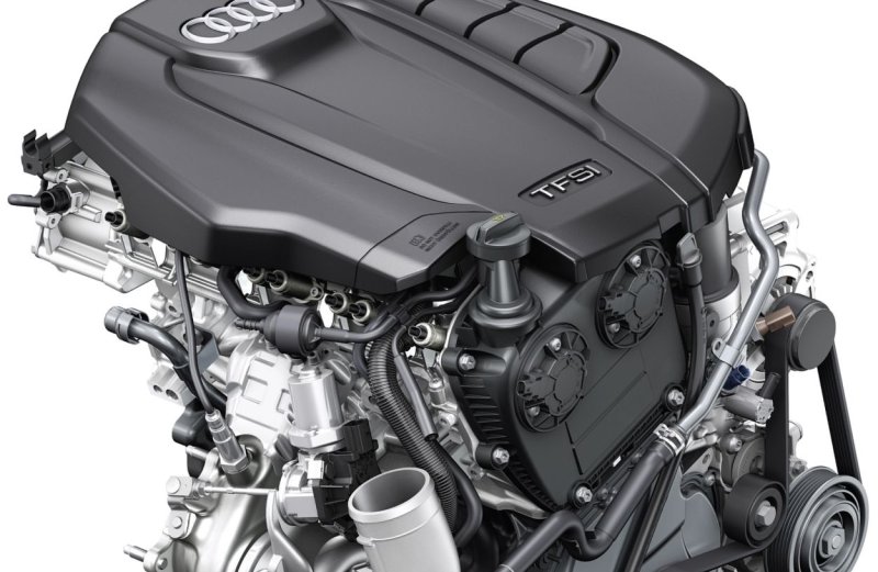 Автомобиль в разрезе Audi