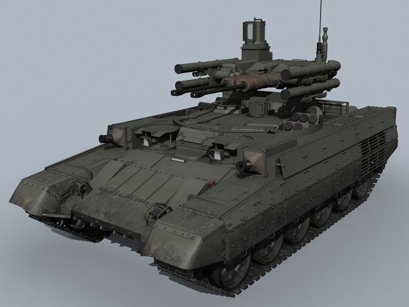 БМПТ Терминатор 3d модель