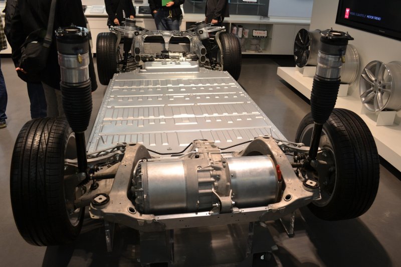 Электромотор Tesla model 3