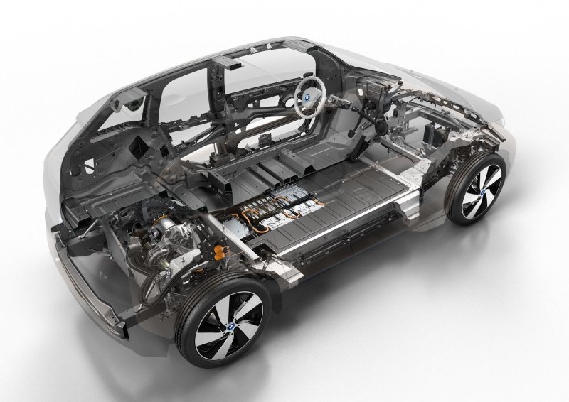 Мотор BMW i3 гибрид