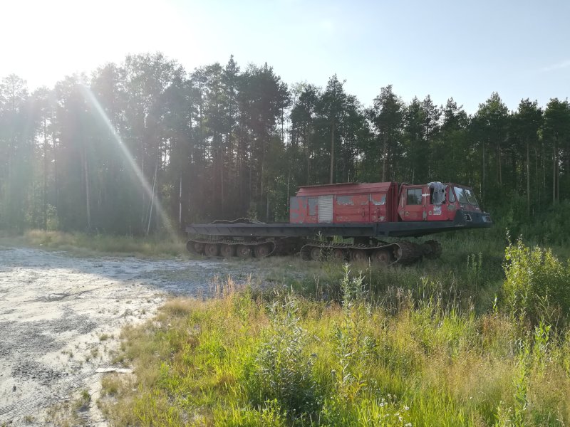 Хаски 8 болотоход