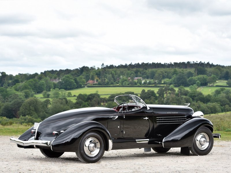 1936 Auburn eight model 852 Supercharged Speedster.
