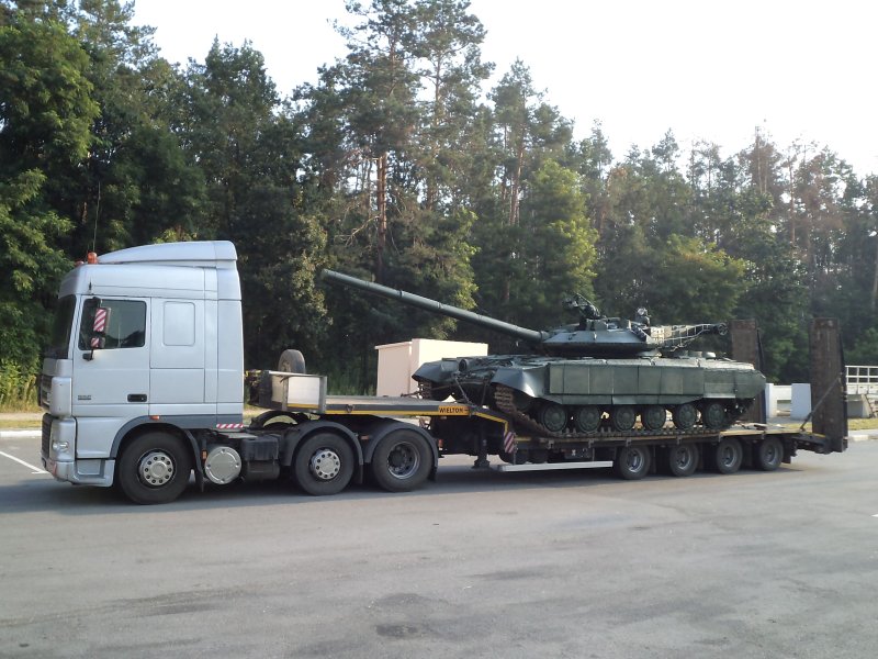 КАМАЗ трал военный