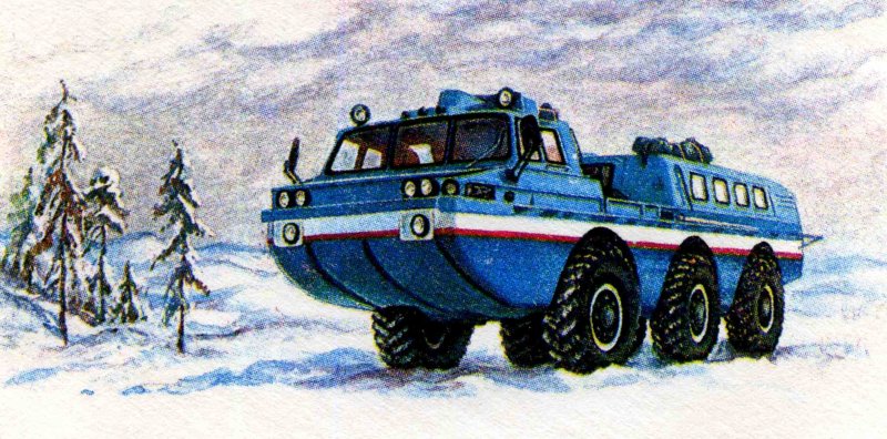 ЗИЛ-49061 внутри