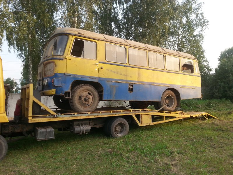 ПАЗ 672 передний привод