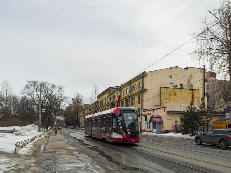 Трамвай 71-923м богатырь м