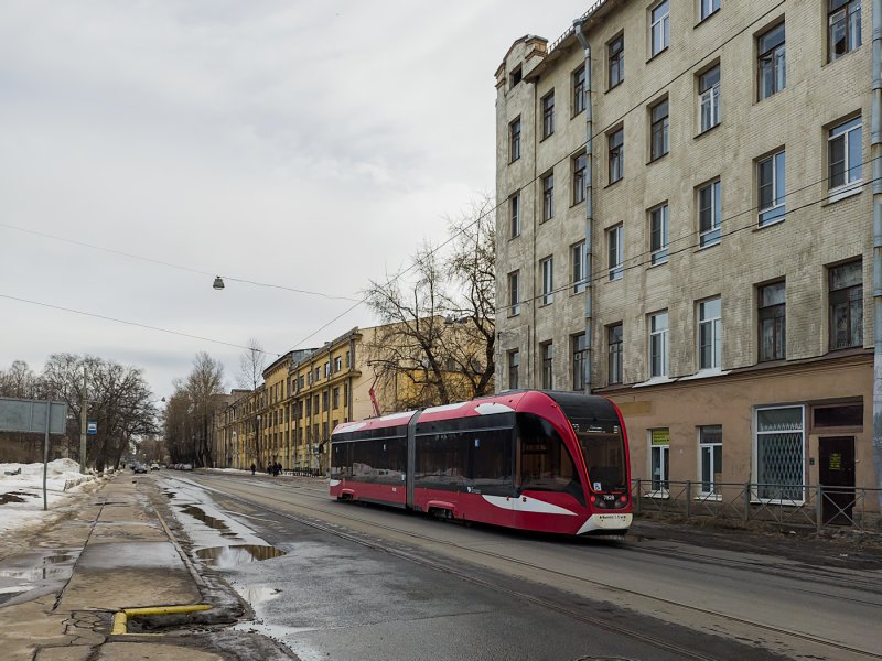 Трамвай 71-923м богатырь м