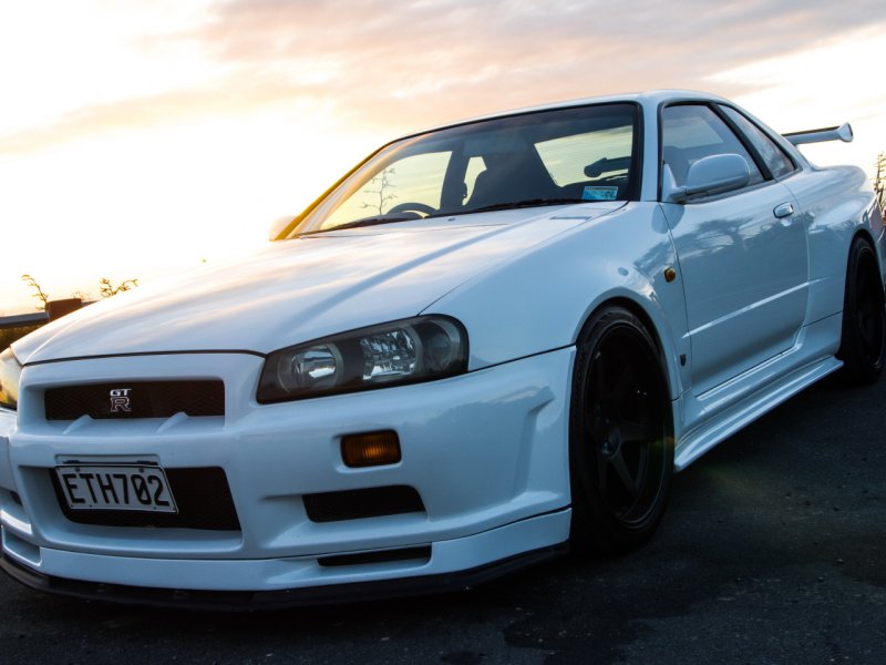 Nissan Skyline GTR r34 4k