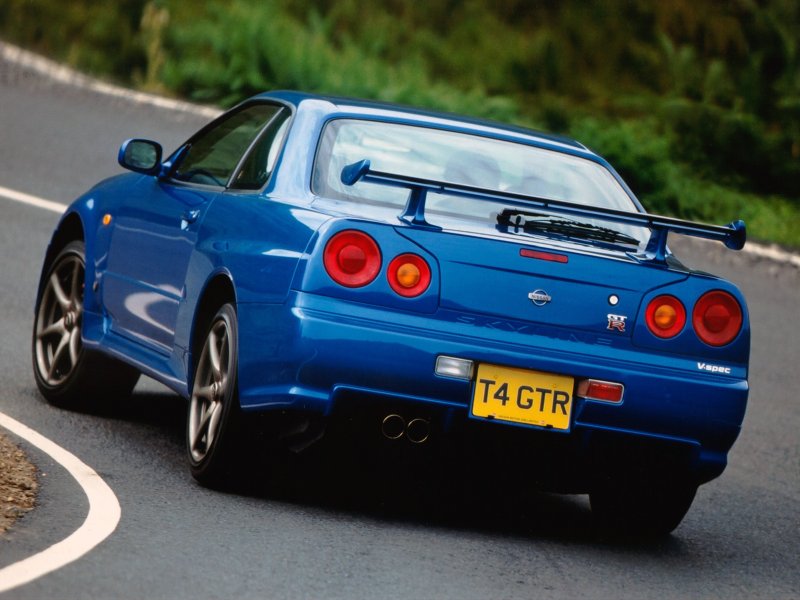 Nissan Skyline gt-r Vspec r 34
