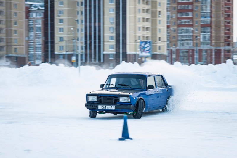 Жигули ВАЗ 2107 дрифт