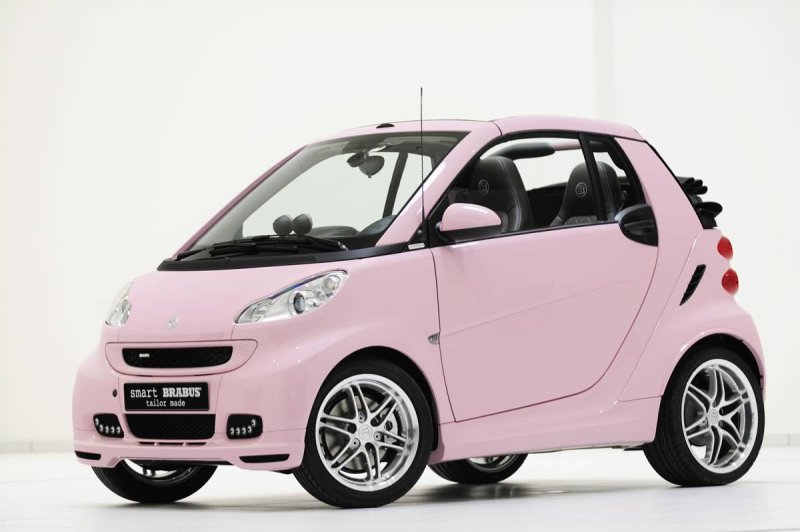 Smart Fortwo розовый