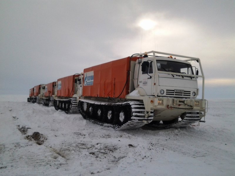 Скания на зимнике