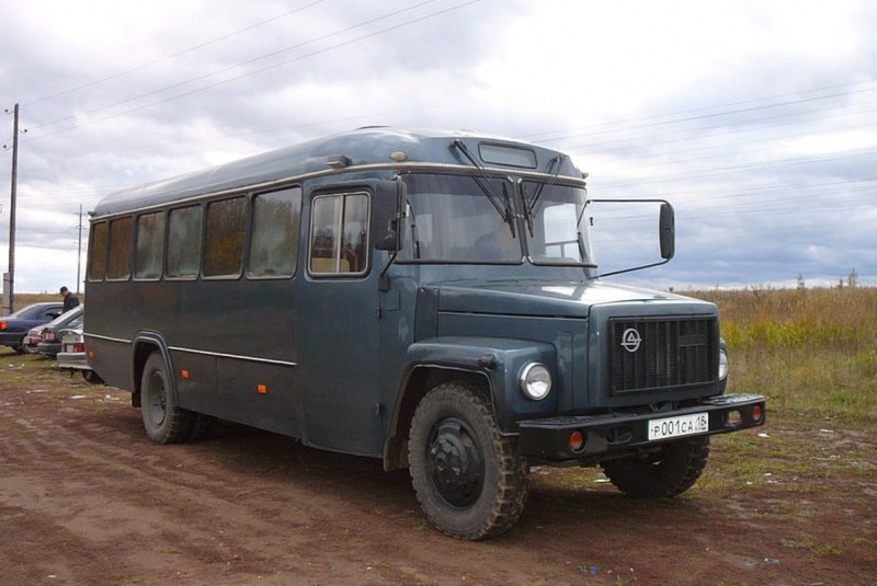 ПАЗ 3205 автодом салон