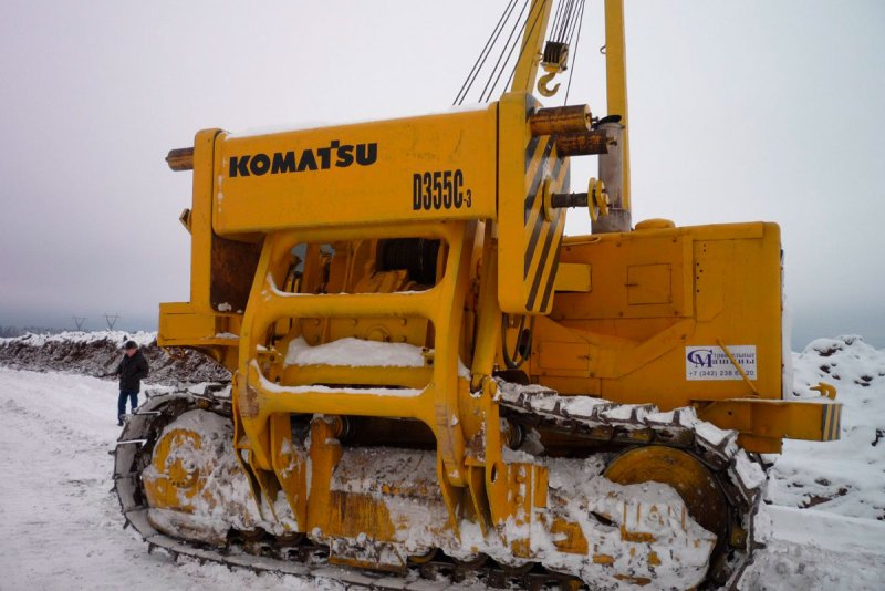 Мини бульдозер Komatsu