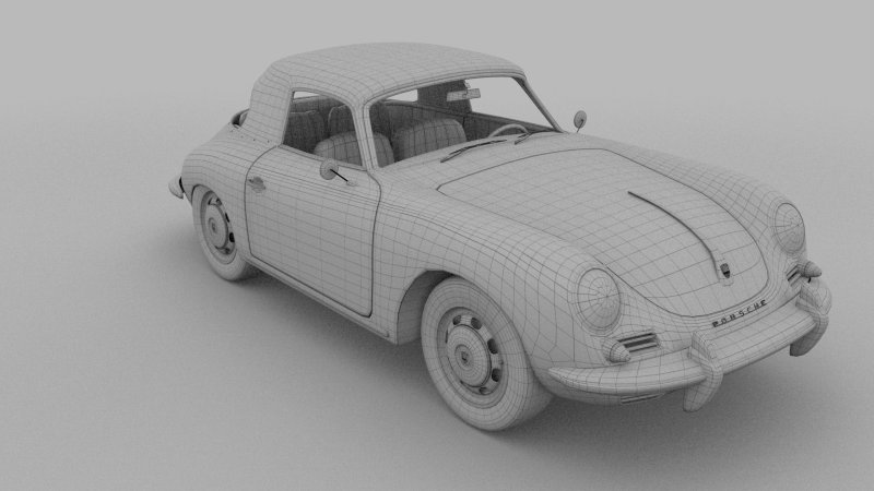 Jensen Interceptor 3d model