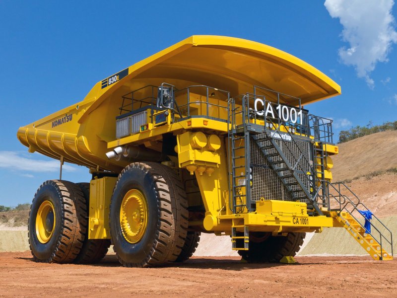 Самосвал Terex tr100