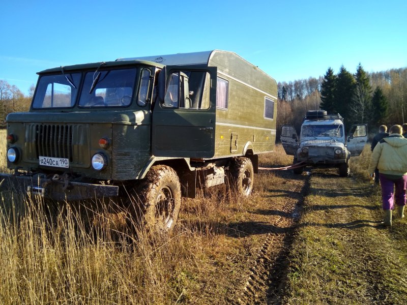 ГАЗ 66 автодом внутри