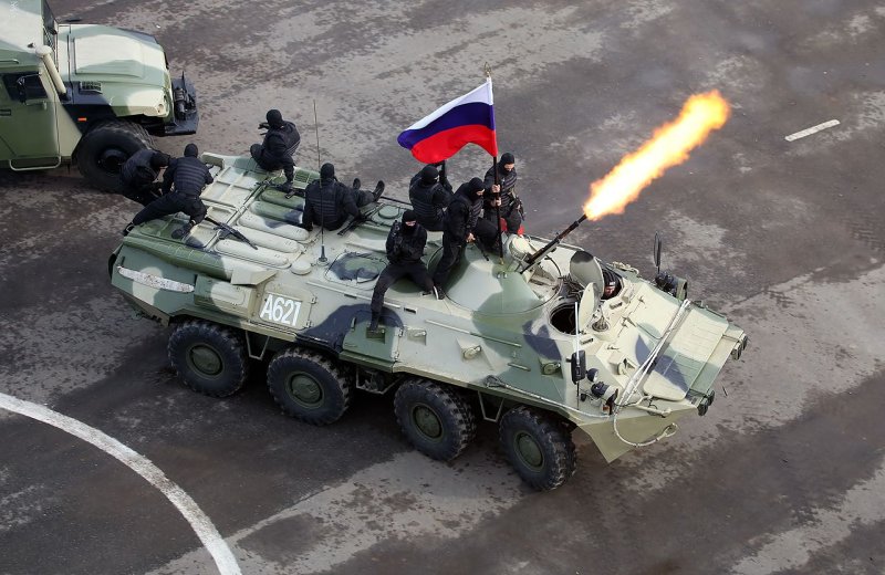БТР 82а стрельба