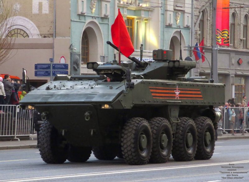 БТР Бумеранг с 57 мм автоматической пушкой