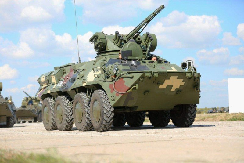 Новый БТР-82а