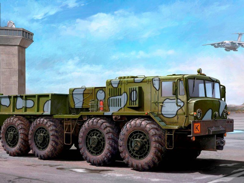 МАЗ 537 Аэродромный тягач