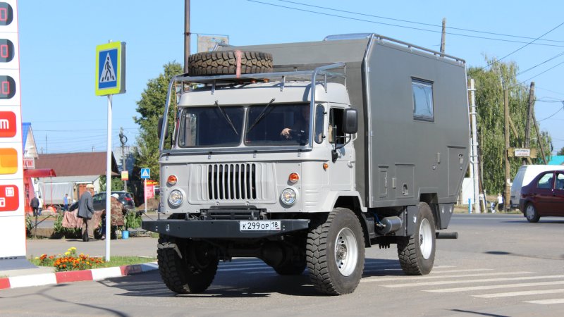 ГАЗ 66 кемпер автодом