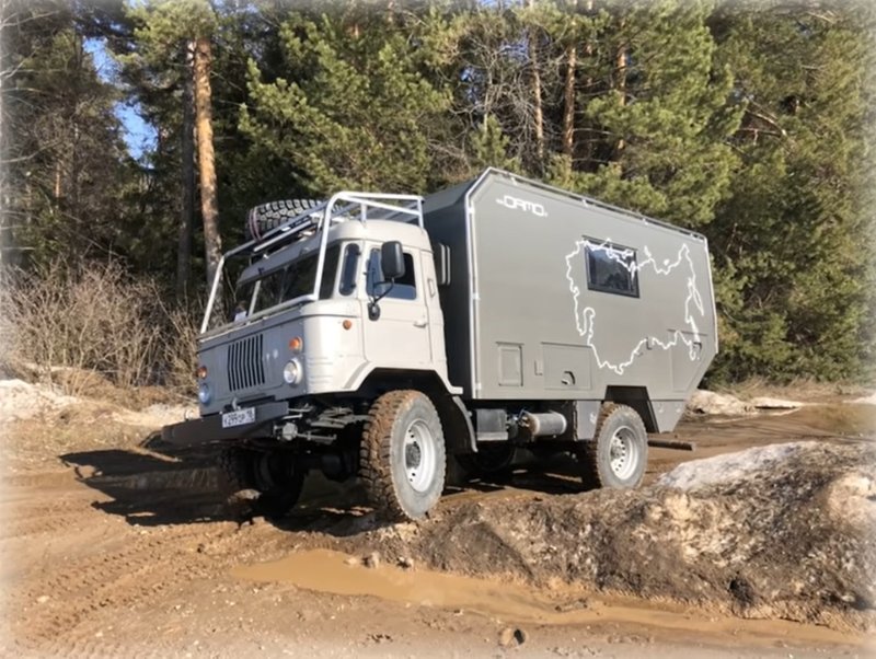Автодом на базе ГАЗ 66
