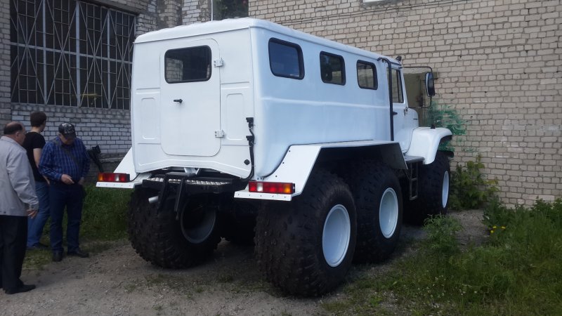 Снегоболотоход на базе ГАЗ 3308
