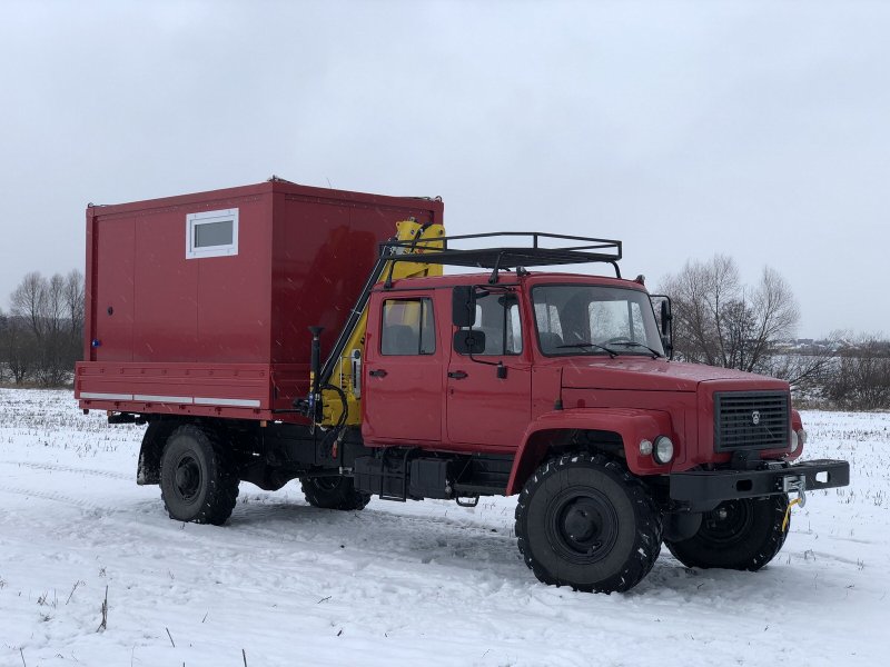 ГАЗ 33088 В кабине