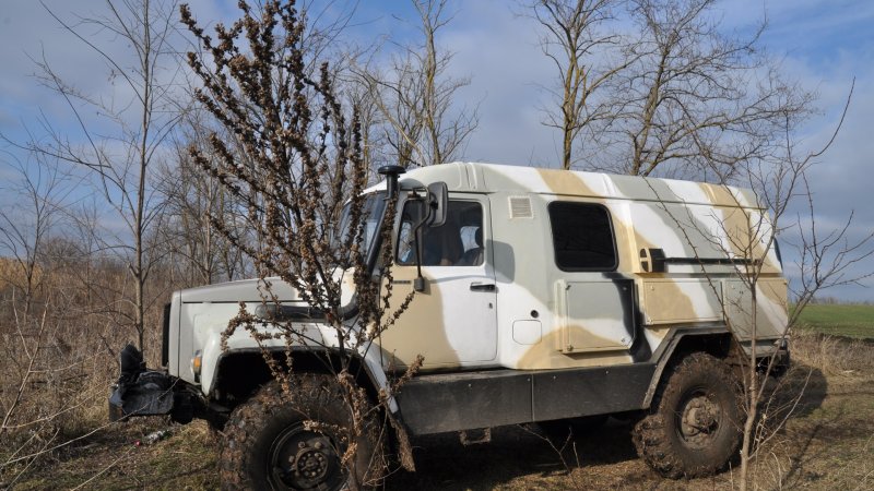 Автодом на базе ГАЗ 3307