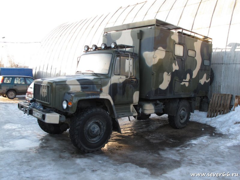 ГАЗ 3308 кунг автодом