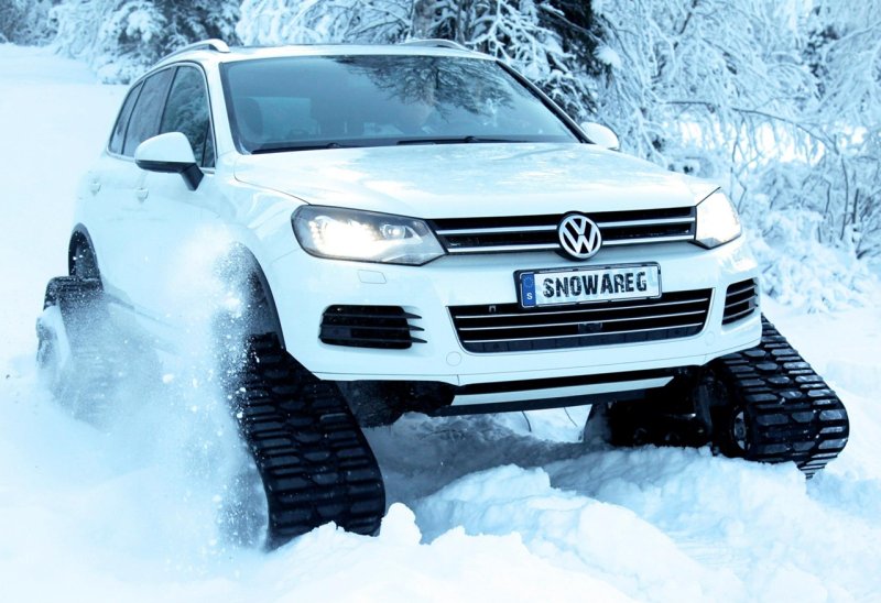 Volkswagen Touareg зима