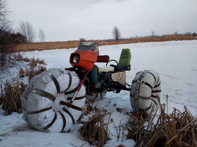 Каракат из мотоблока Нева МБ 2