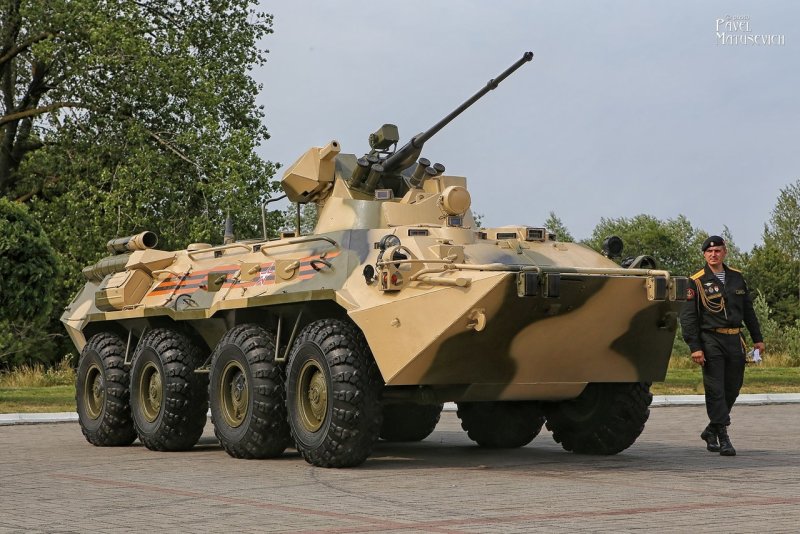 БТР-82а морской пехоты