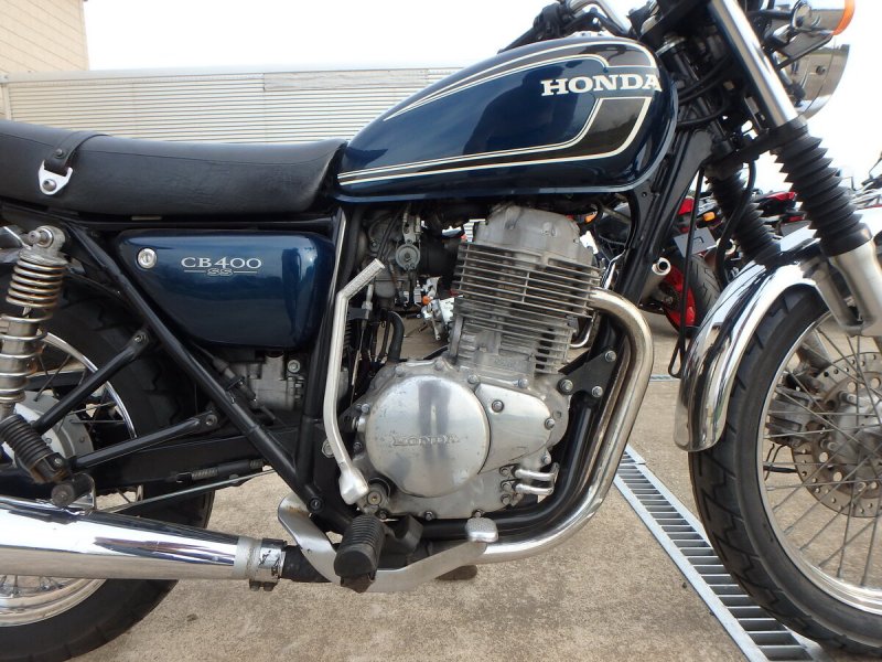 Honda cb400ss черный