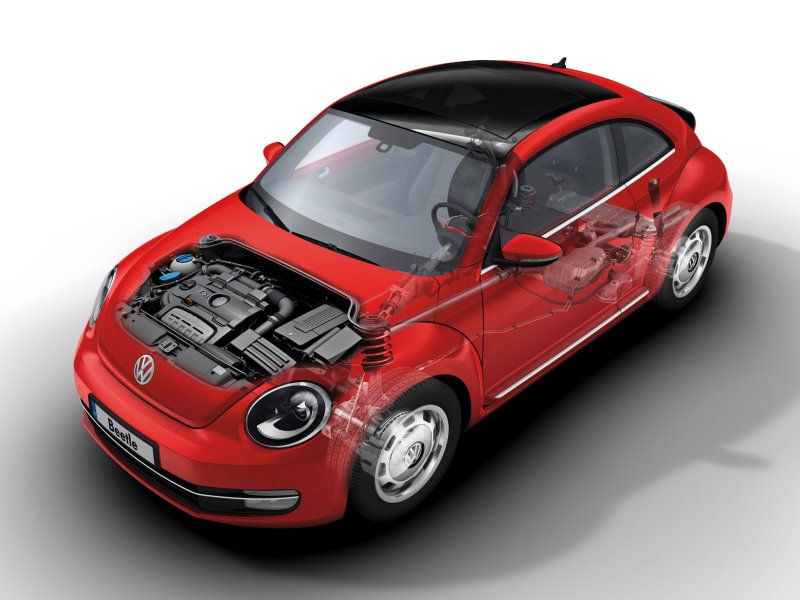 Мотор Фольксваген New Beetle
