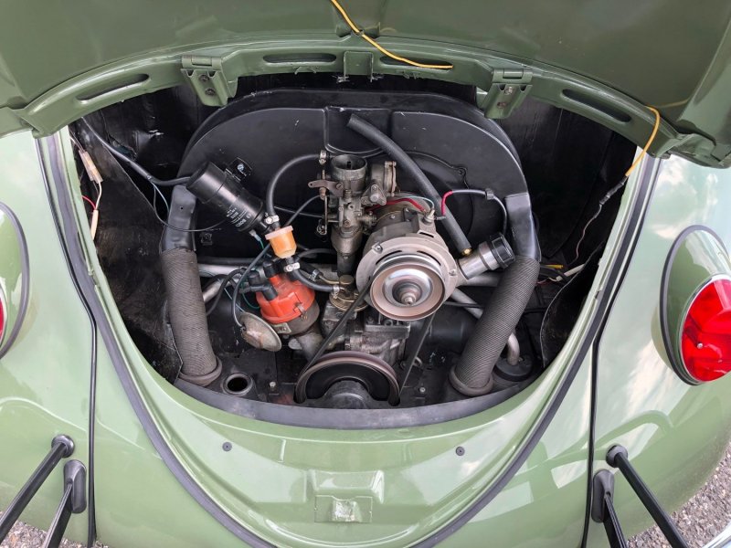VW Beetle engine scheme