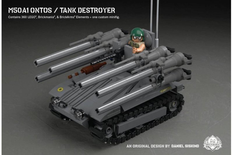 Ontos m50a1 модель