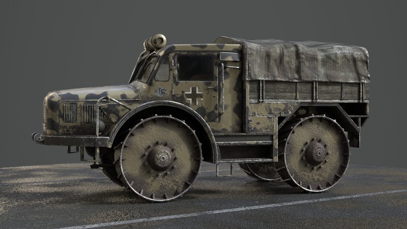 Порше 175 грузовик