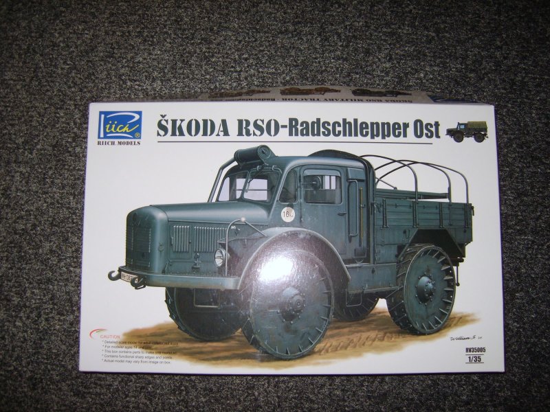 Тягач Skoda Radschlepper OST (rso)