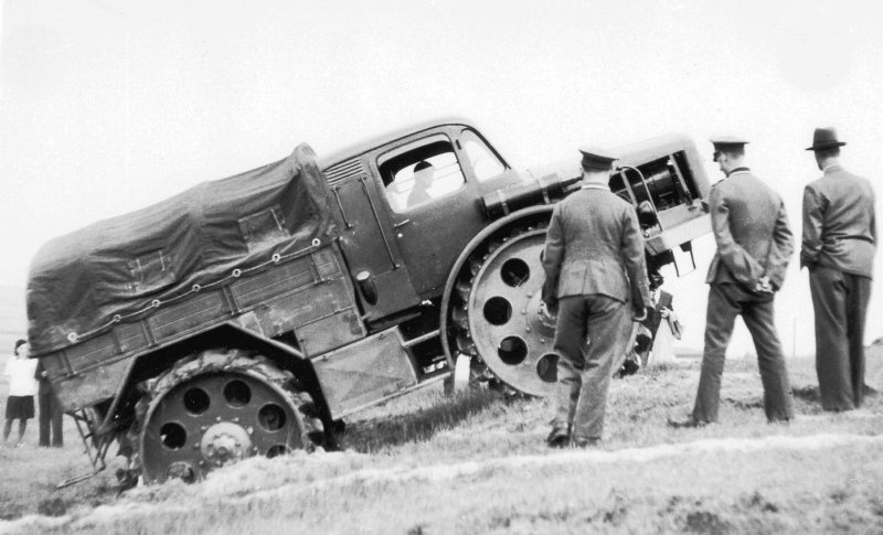 Тягач "Radschlepper OST"